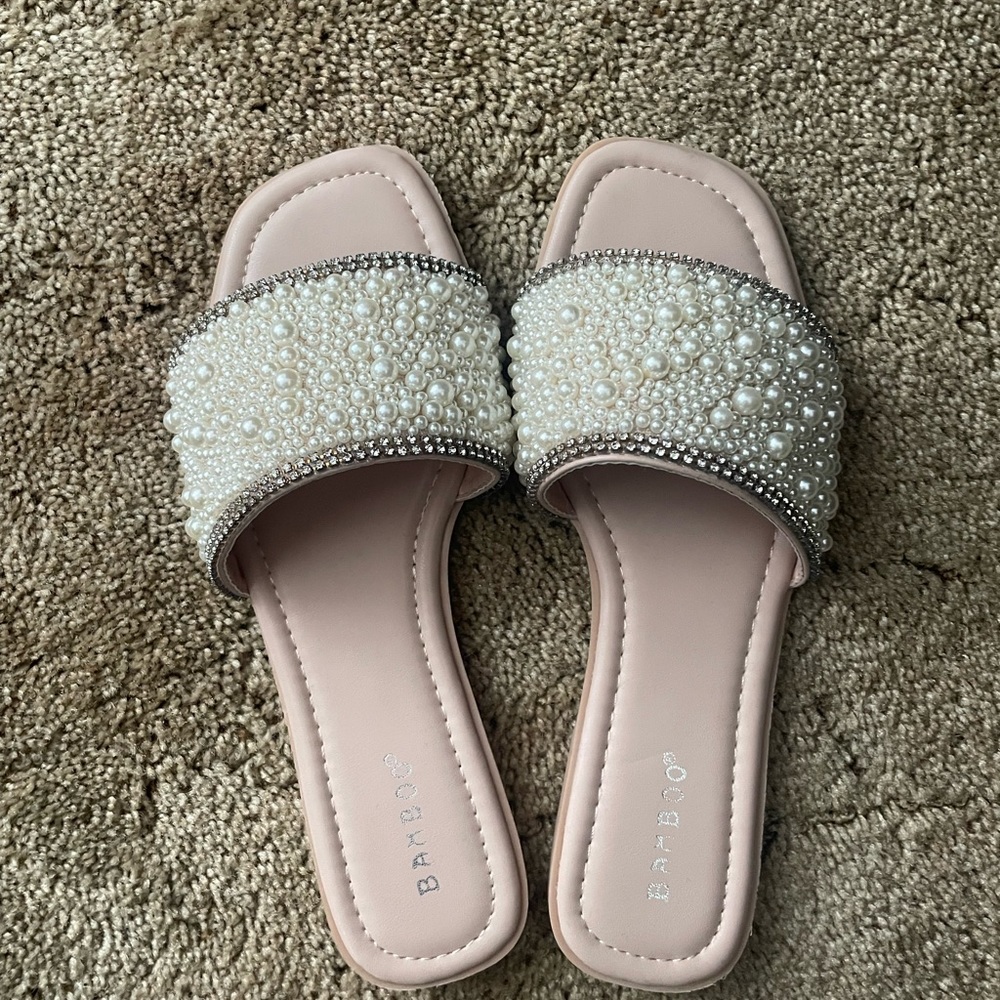 Bamboo Sandals- never worn